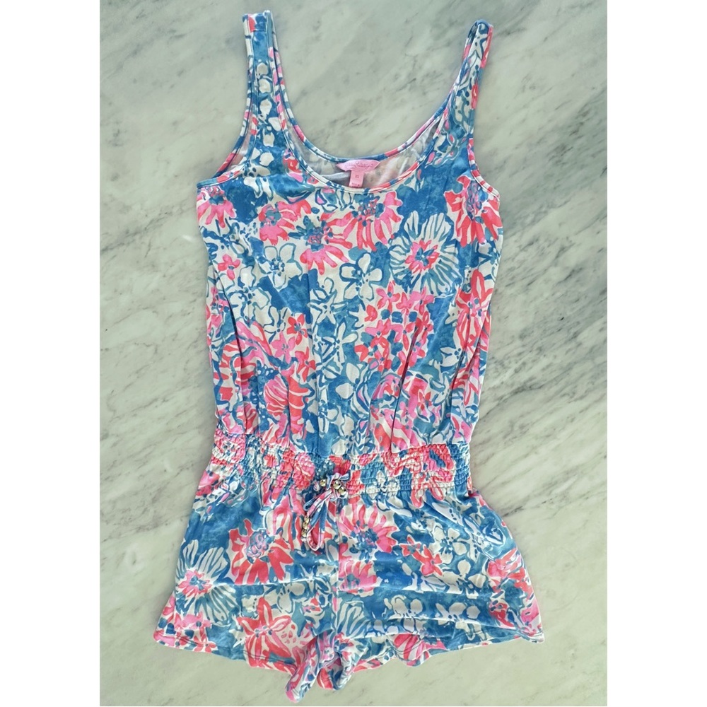 Lilly Pulitzer Treasure Trove Romper Sz. XS